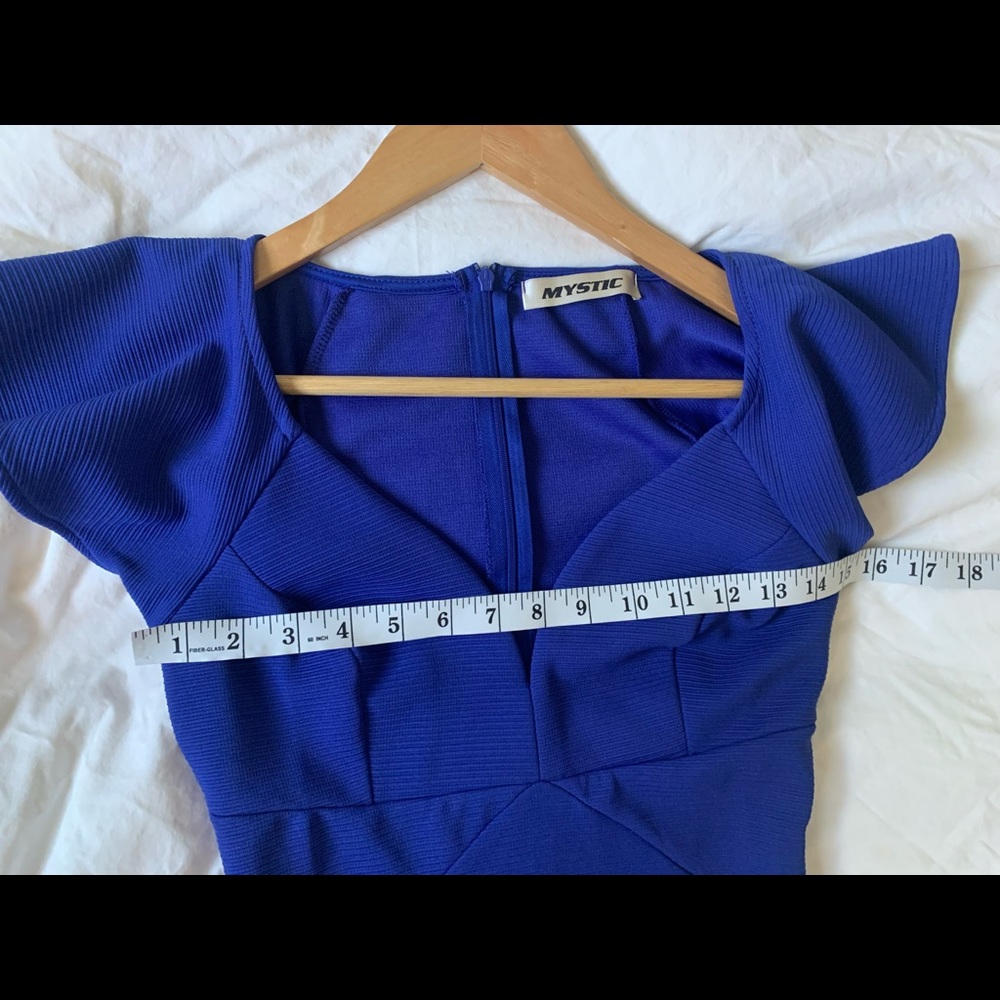 NWOT Modcloth Pinot Noir Dress in Cobalt Blue - Picture 9 of 16